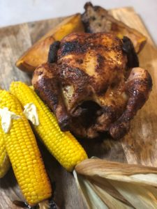 Read more about the article Kamado Joe Joetisserie Chicken, Rotisserie Chicken at it’s best.