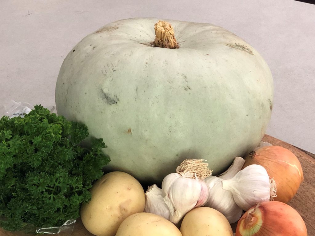 Smoked Pumpkin Soup Ingredients