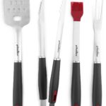 BBQ Grill Tools Set - 4-Piece Heavy Duty