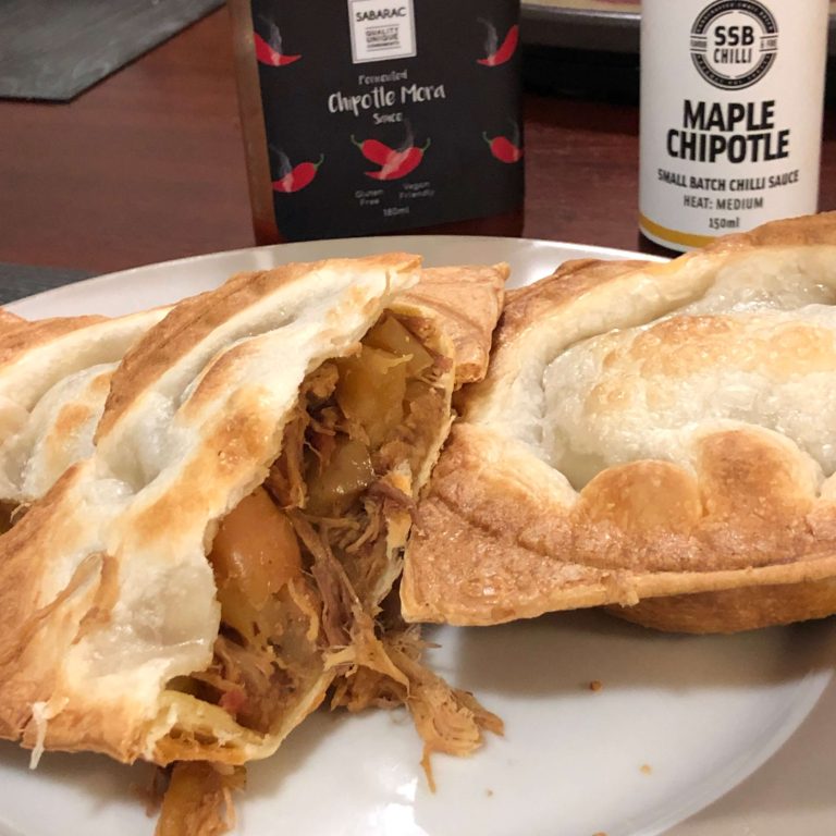 BBQ Pulled Pork and Apple Pies